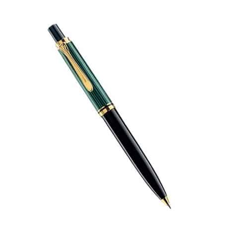 Bolígrafo Pelikan Souverän K-400 negro-verde