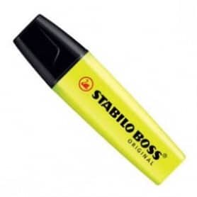 Rotulador fluorescente Stabilo Boss amarillo