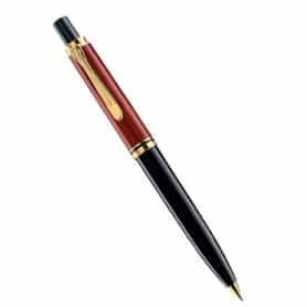 Bolígrafo Pelikan Souverän K-400 negro-rojo